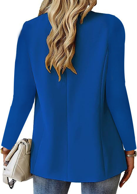 Ins Lapel Button Jacket Fashion Commuter Casual Suit Jacket Women's Long-sleeved Tops Outwear Clothing - NOMAN STORE LLC