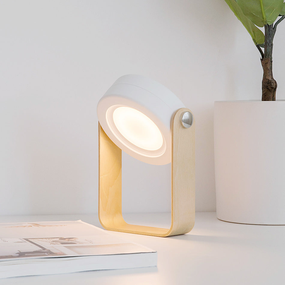 Foldable Touch Dimmable Reading LED Night Light Portable Lantern Lamp USB Rechargeable For Home Decor - NOMAN STORE LLC
