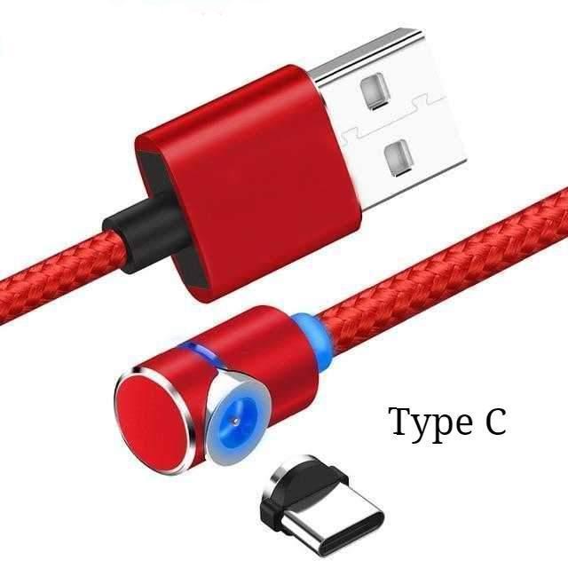 Magnetic Cable LED Magnet Charger Cable USB Cable & USB Type-C USB C - NOMAN STORE LLC
