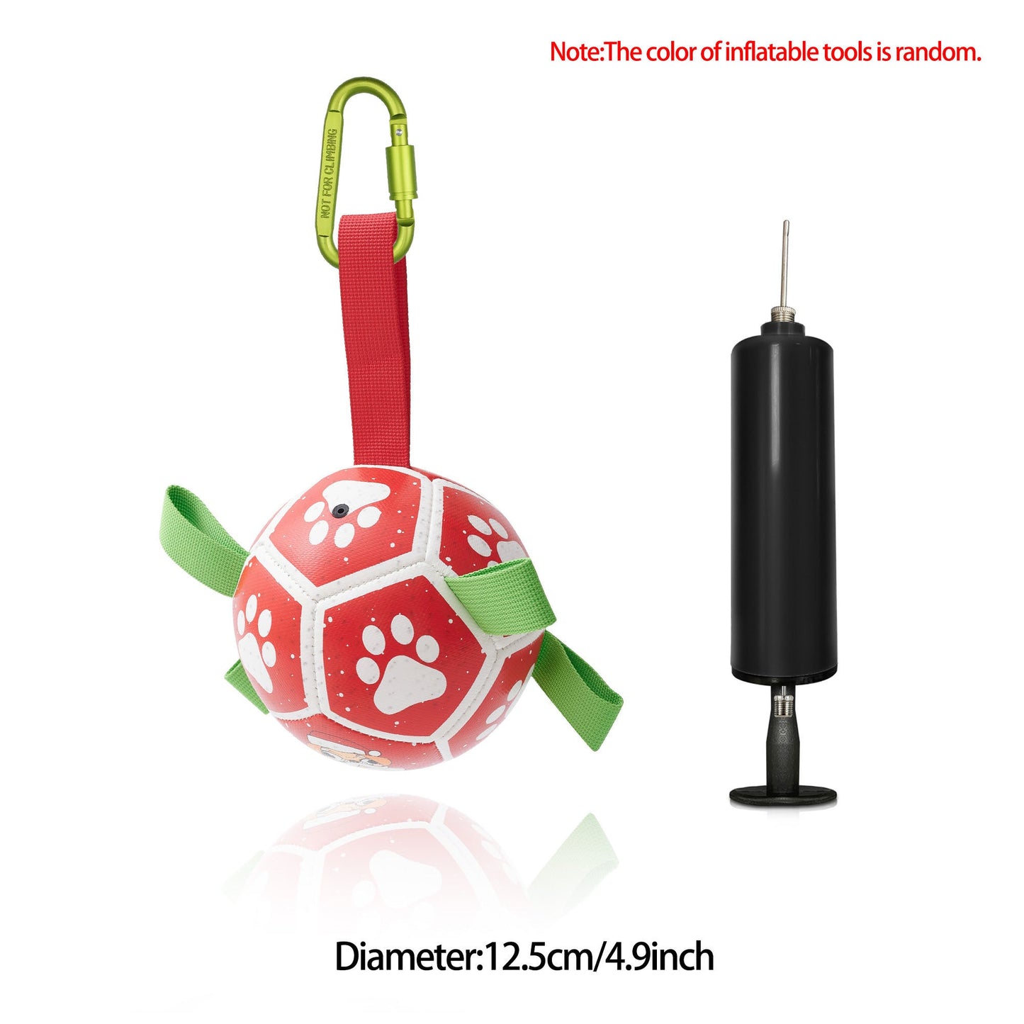 Interactive Dog Football Toy Soccer Ball Inflated Training Toy For Dogs Outdoor Border Collie Balls For Large Dogs Pet Supplies - NOMAN STORE LLC