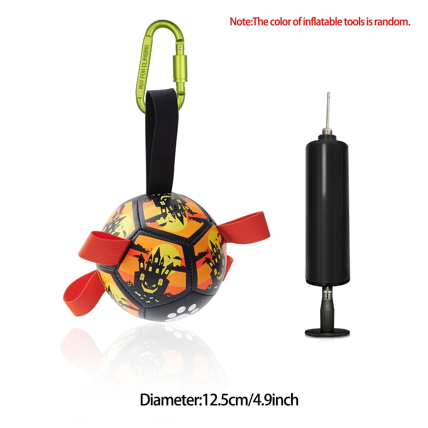 Interactive Dog Football Toy Soccer Ball Inflated Training Toy For Dogs Outdoor Border Collie Balls For Large Dogs Pet Supplies - NOMAN STORE LLC