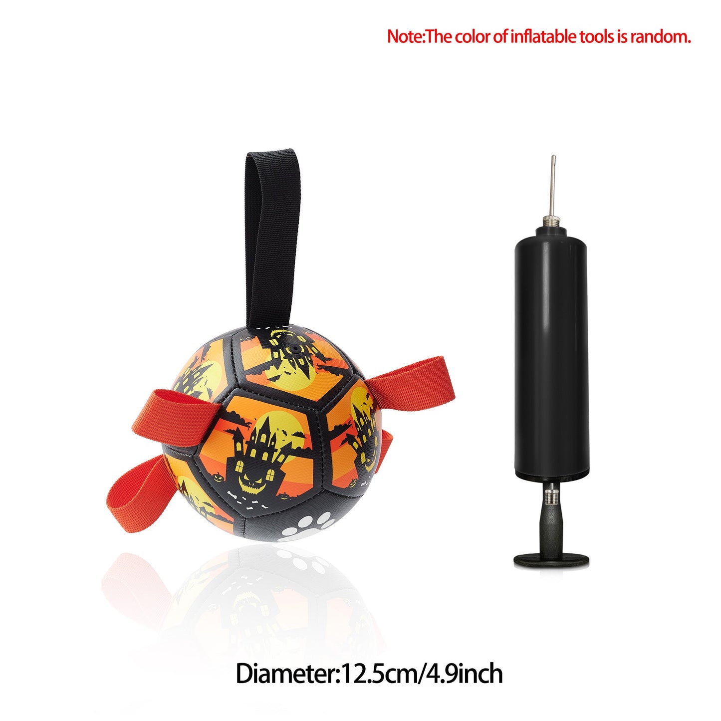 Interactive Dog Football Toy Soccer Ball Inflated Training Toy For Dogs Outdoor Border Collie Balls For Large Dogs Pet Supplies - NOMAN STORE LLC