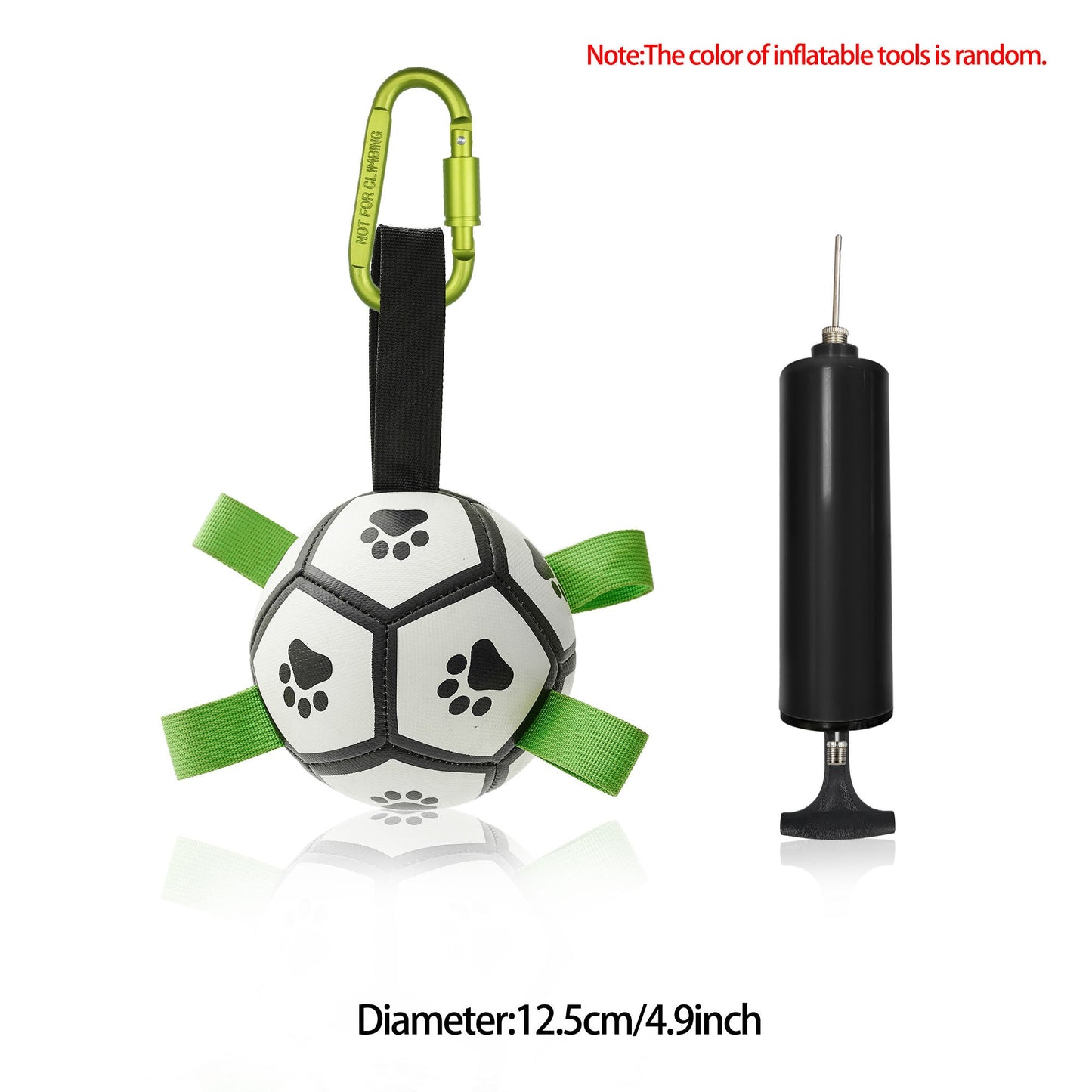 Interactive Dog Football Toy Soccer Ball Inflated Training Toy For Dogs Outdoor Border Collie Balls For Large Dogs Pet Supplies - NOMAN STORE LLC
