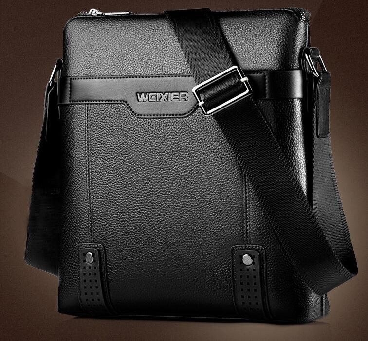 Fashion PU Leather Men Messenger Bags - NOMAN STORE LLC