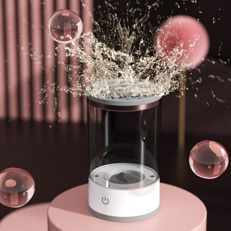Women Eye Shadow Brush Cleaning Tool Portable Electric Makeup Brush Cleaner Machine With USB Charging Automatic Cosmetic Brush - NOMAN STORE LLC