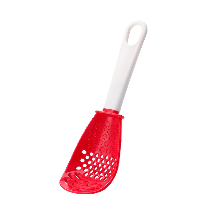 Multifunctional Slotted Spoon Grinding Cooking Spoon Mashed Auxiliary Food Ginger Garlic Spoon Press Potatoe Stir-frying Spatula Kitchen Gadget - NOMAN STORE LLC