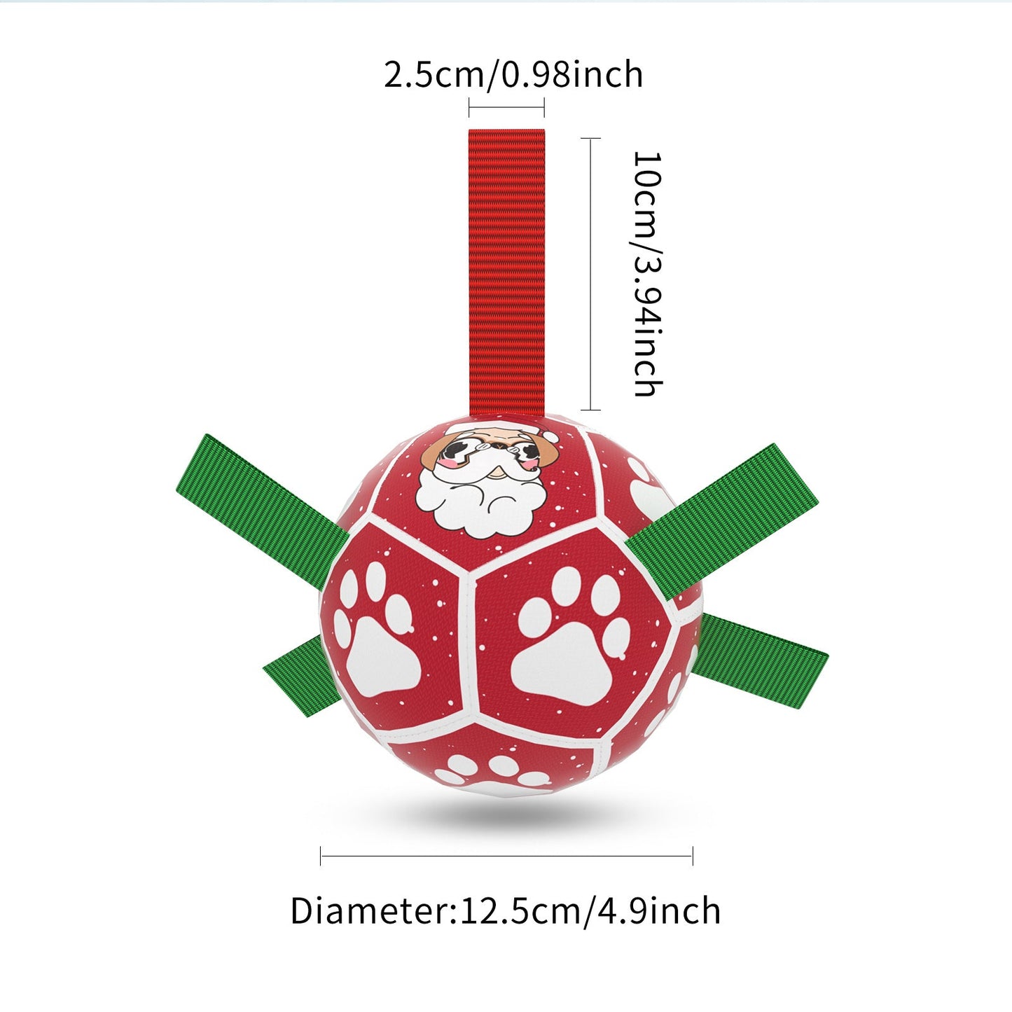 Interactive Dog Football Toy Soccer Ball Inflated Training Toy For Dogs Outdoor Border Collie Balls For Large Dogs Pet Supplies - NOMAN STORE LLC