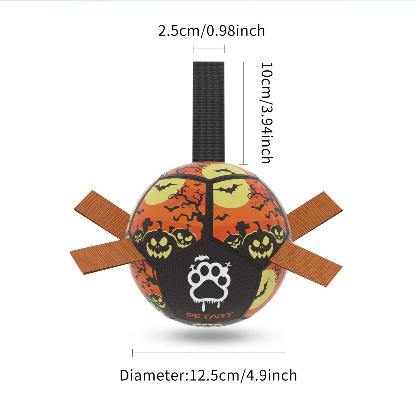Interactive Dog Football Toy Soccer Ball Inflated Training Toy For Dogs Outdoor Border Collie Balls For Large Dogs Pet Supplies - NOMAN STORE LLC