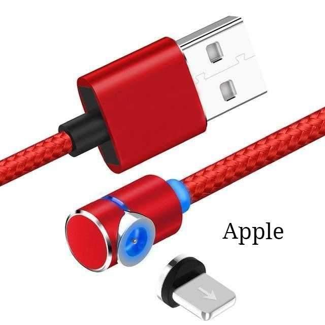 Magnetic Cable LED Magnet Charger Cable USB Cable & USB Type-C USB C - NOMAN STORE LLC