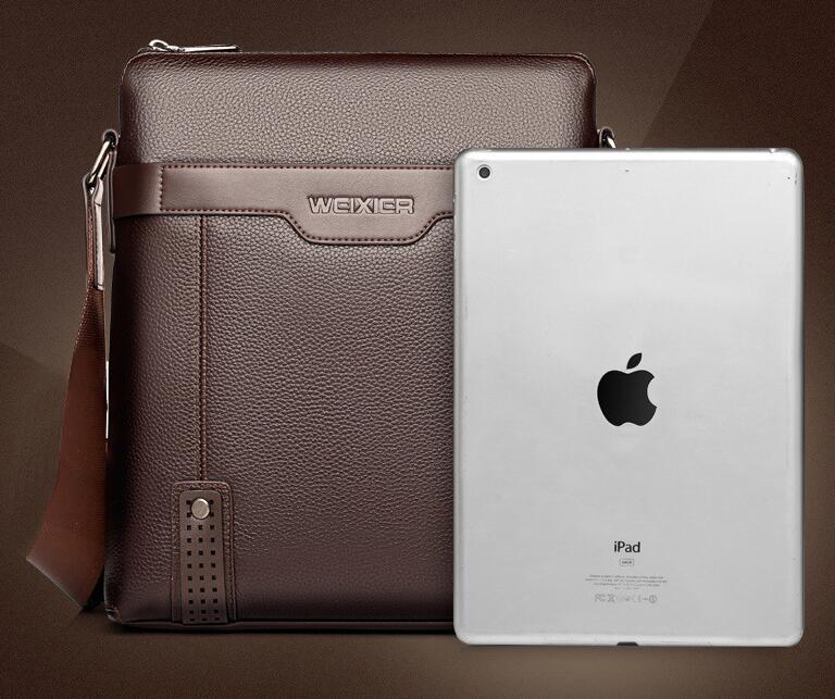 Fashion PU Leather Men Messenger Bags - NOMAN STORE LLC