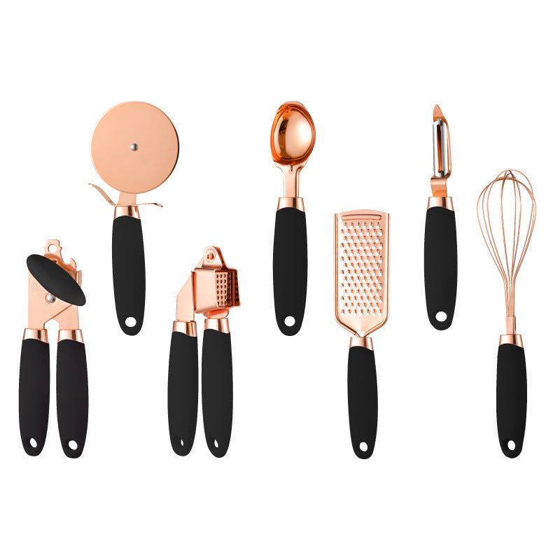 Kitchen Household Peeler Gadget Copper Plating Set - NOMAN STORE LLC