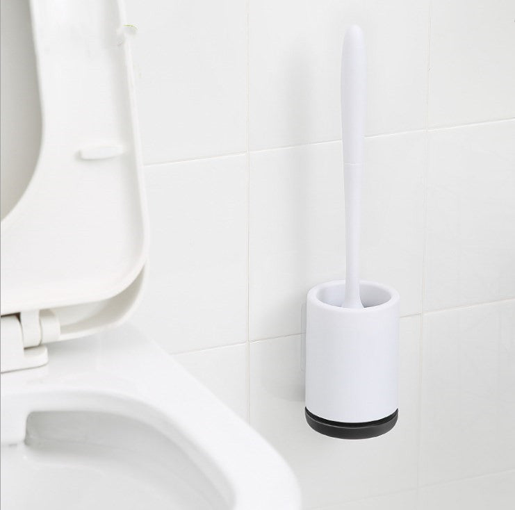 Non-stick Hair Soft Plastic Brush Head Toilet - NOMAN STORE LLC