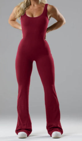 Slim Fit Hip Raise Jumpsuit Sexy Backless Exercise Yoga Clothes - NOMAN STORE LLC