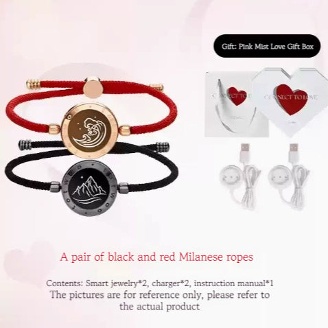 Vibrating Sensor Bracelet For Long-distance Relationships - NOMAN STORE LLC