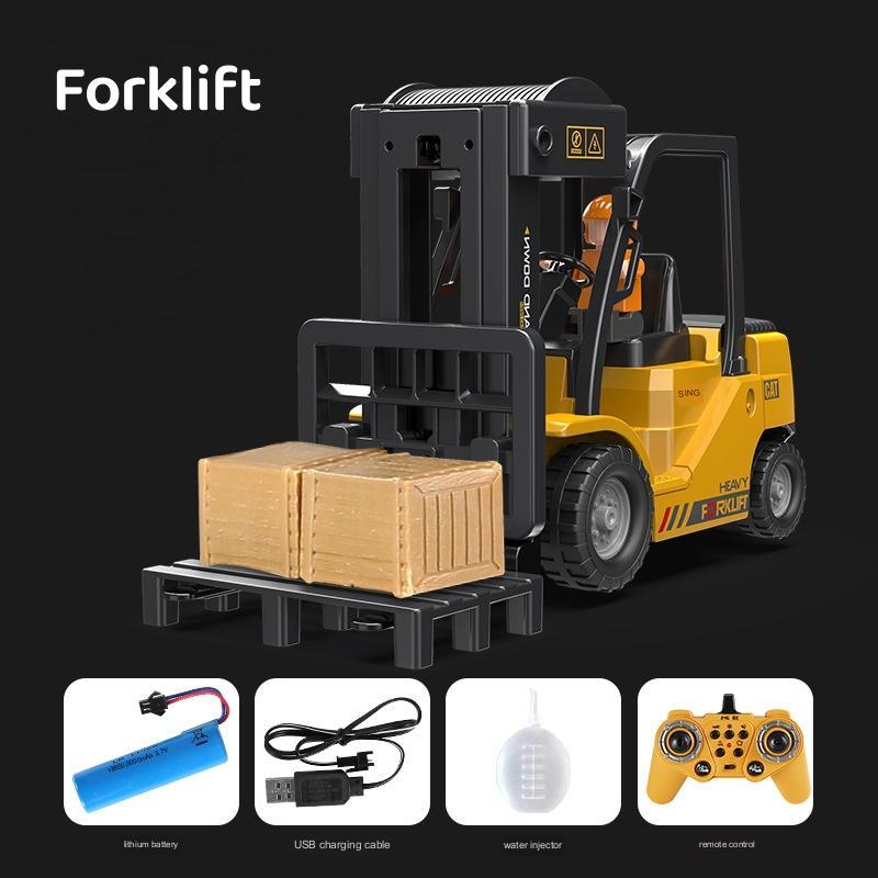Children's Simple Alloy Charging Excavator Toy Car - NOMAN STORE LLC