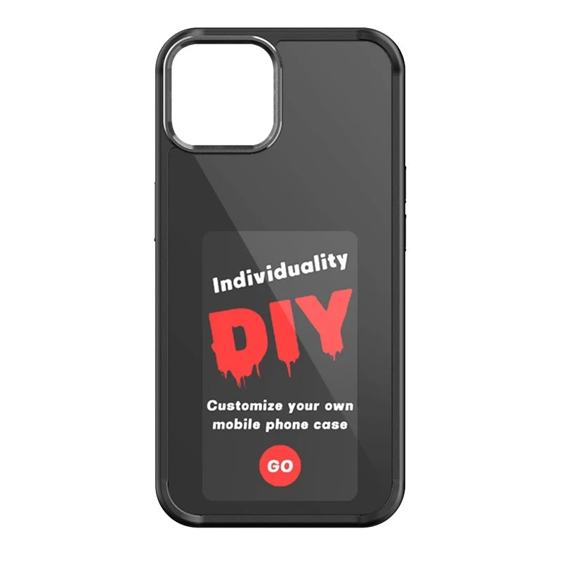 E-ink Screen Phone Case Unlimited Screen Projection Personalized Phone Cover Battery Free New Designer Luxury Phone Case - NOMAN STORE LLC