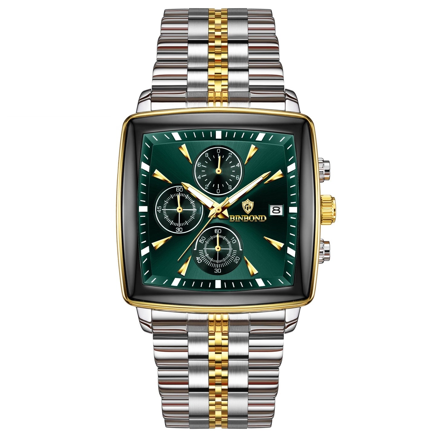 Men's Multi-functional Timing Luminous Waterproof Quartz Watch - NOMAN STORE LLC