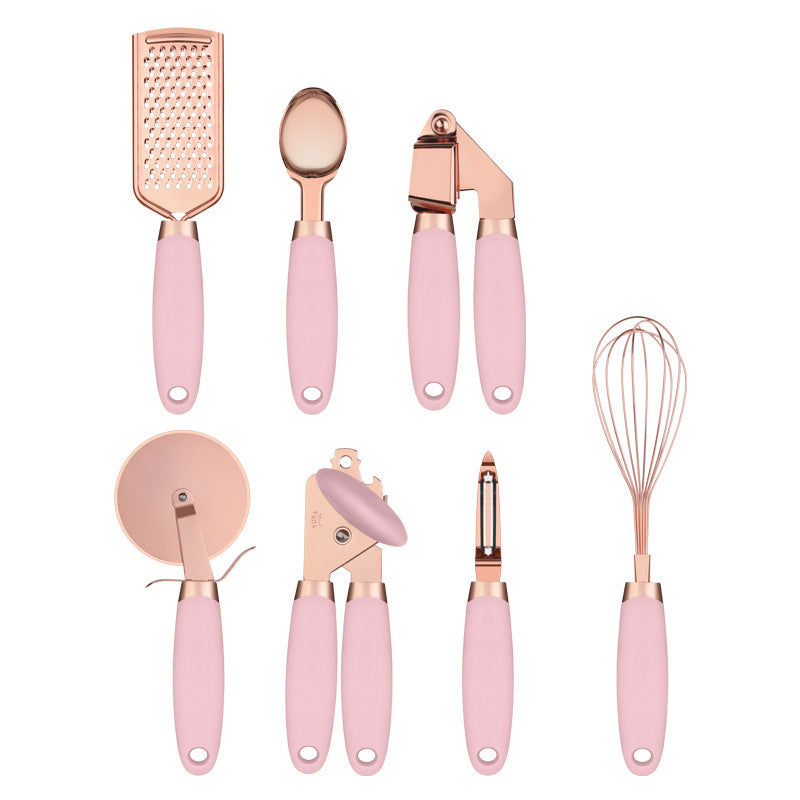 Kitchen Household Peeler Gadget Copper Plating Set - NOMAN STORE LLC