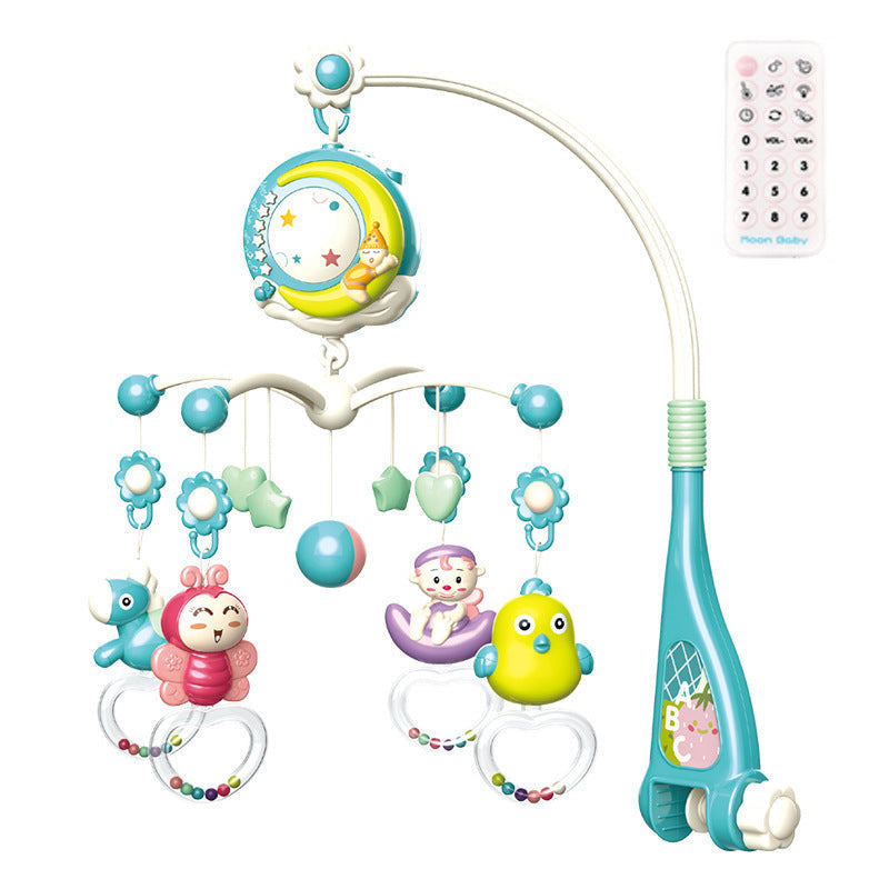 Baby Rattles Crib Mobiles Toy Holder Rotating Mobile Bed Bell Musical Box Projection Newborn Infant Baby Boy Toys - NOMAN STORE LLC