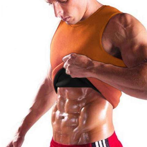 MEN'S BODY SHAPING NEOPRENE SAUNA VEST With LOGO - NOMAN STORE LLC