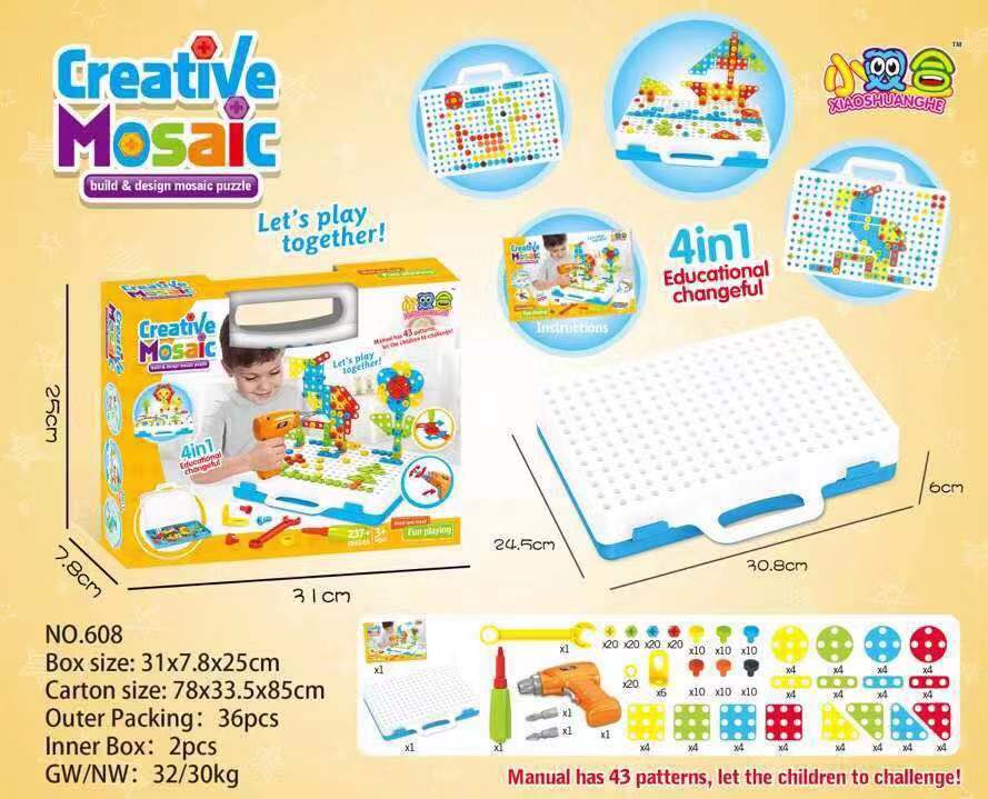 Creative Building Kits Educational Blocks Sets - NOMAN STORE LLC