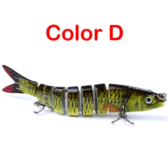 Pike Fishing Lures Artificial Multi Jointed Sections Hard Bait Trolling Pike Carp Fishing Tools - NOMAN STORE LLC