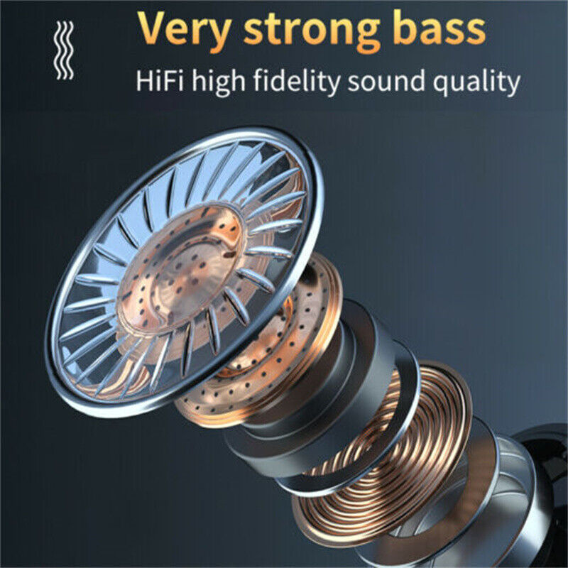 Wireless 5.1 Waterproof Bluetooth Sports Waterproof Earphones - NOMAN STORE LLC