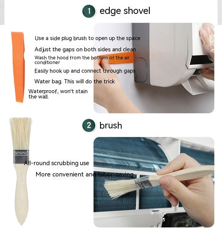 Air Conditioner Waterproof Cover Full Set Of Cleaning Tools Suit - NOMAN STORE LLC