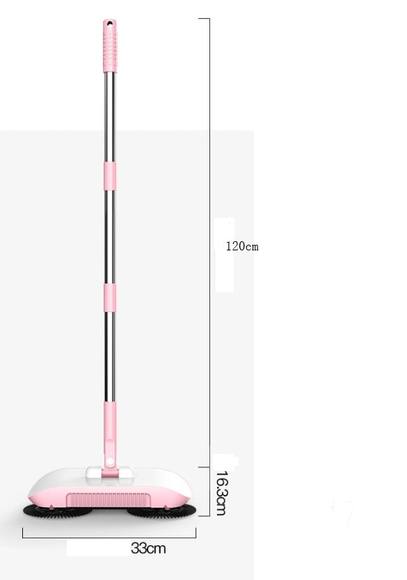 Hand Push Sweeper Household Broom Dustpan Mop Floor All-in-one Machine Gift Mop Sweeper - NOMAN STORE LLC