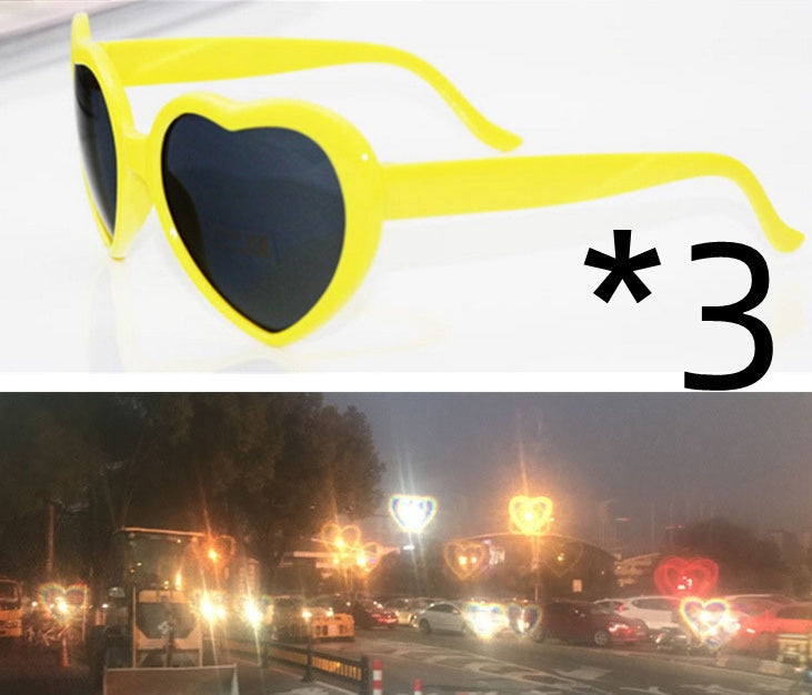 Night Lights Change Love Special Effects Glasses Sunglasses - NOMAN STORE LLC