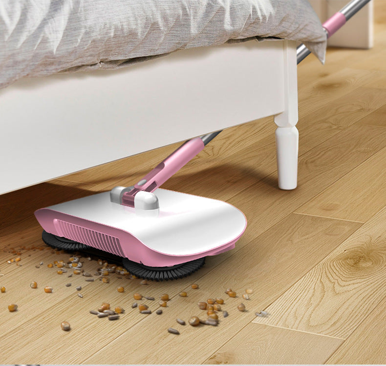 Hand Push Sweeper Household Broom Dustpan Mop Floor All-in-one Machine Gift Mop Sweeper - NOMAN STORE LLC