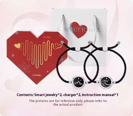 Vibrating Sensor Bracelet For Long-distance Relationships - NOMAN STORE LLC