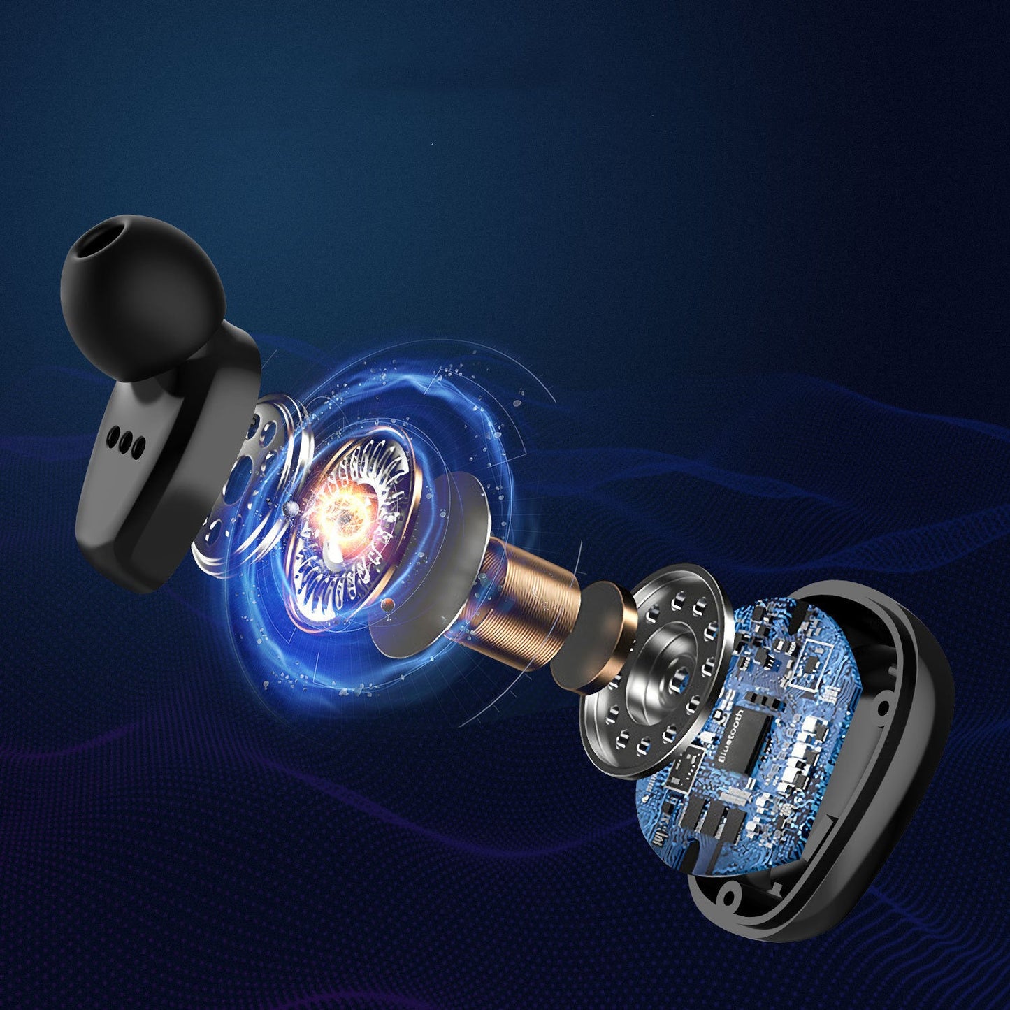 TWS innovative simple wireless bluetooth headset - NOMAN STORE LLC