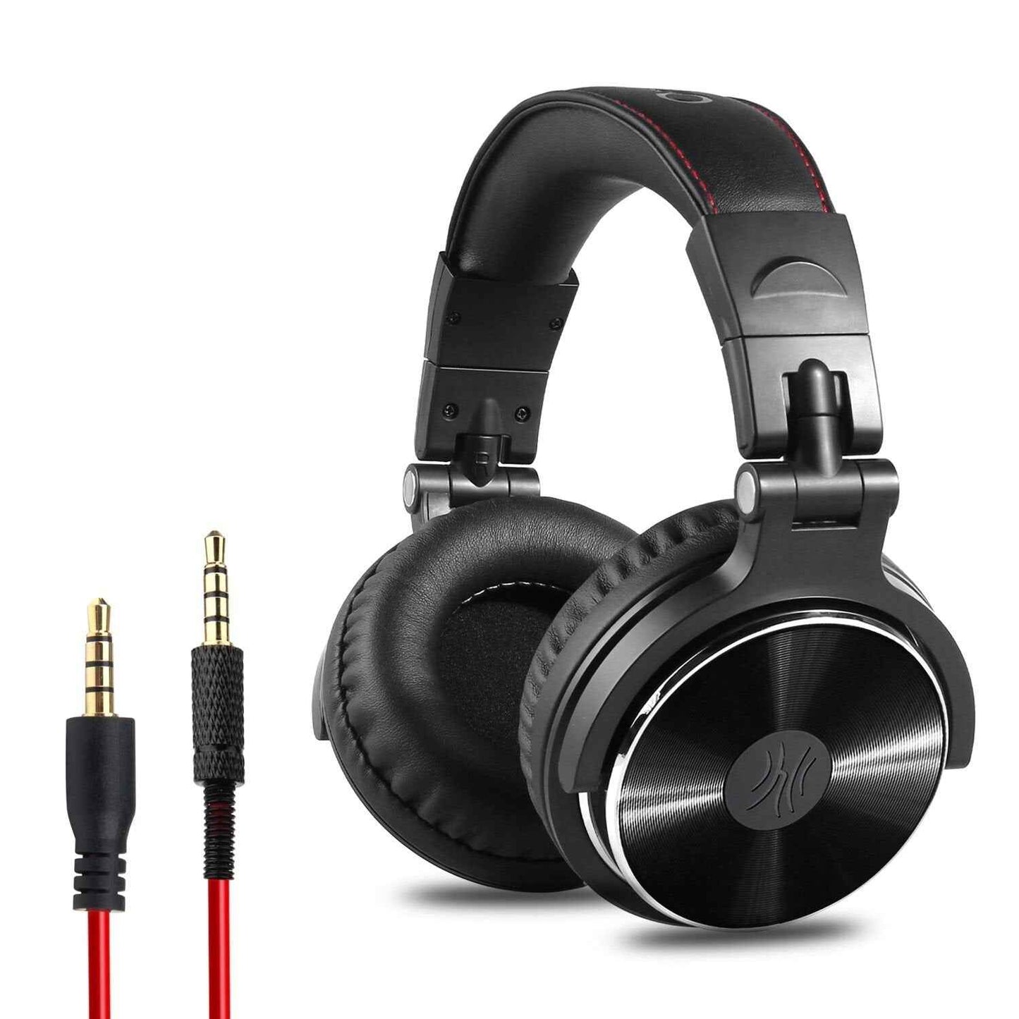 Wired headphones with large earmuffs - NOMAN STORE LLC