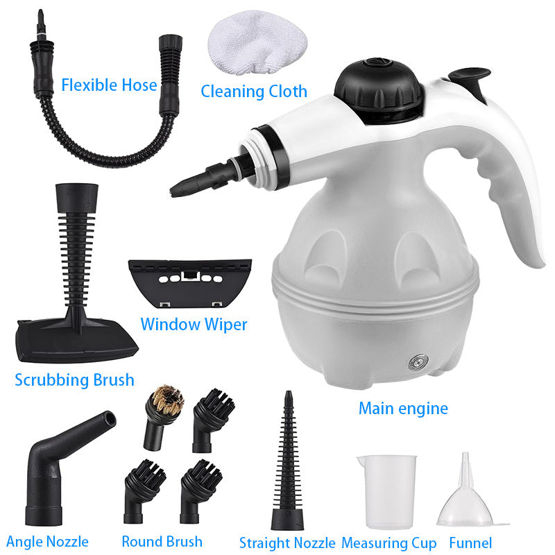 Grenade Steam Cleaner, Pressurized Handheld Cleaner For Household Use, Equipped With 12 Accessories, For Multiple Surfaces And A Powerful Home Steam Machine For Cleaning In Various Scenarios. - NOMAN STORE LLC