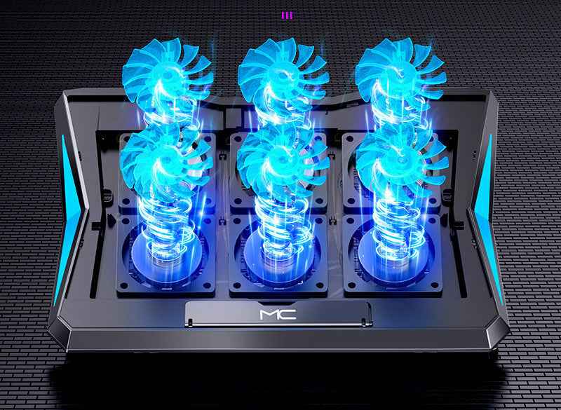 Laptop Radiator Foldable Desktop Cooling Base - NOMAN STORE LLC