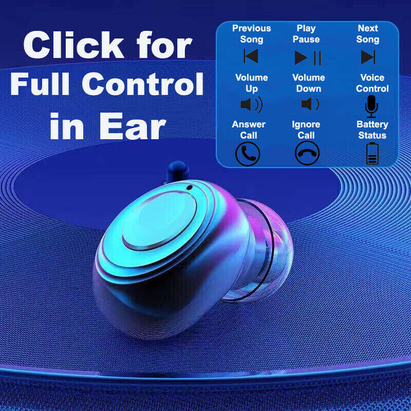 Wireless 5.1 Waterproof Bluetooth Sports Waterproof Earphones - NOMAN STORE LLC