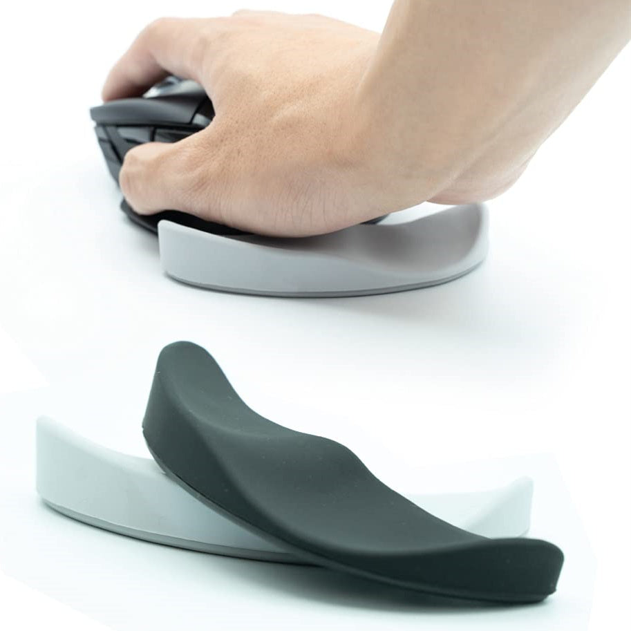 Ergonomic Mouse Wrist Rest Mouse Pads Silicon Gel Non-Slip Streamline Wrist Rest Support Mat Computer Mouse Pad For Office Gaming PC Accessories - NOMAN STORE LLC