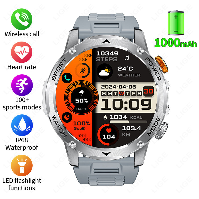 Multi-function Waterproof Smart Sports Watch - NOMAN STORE LLC