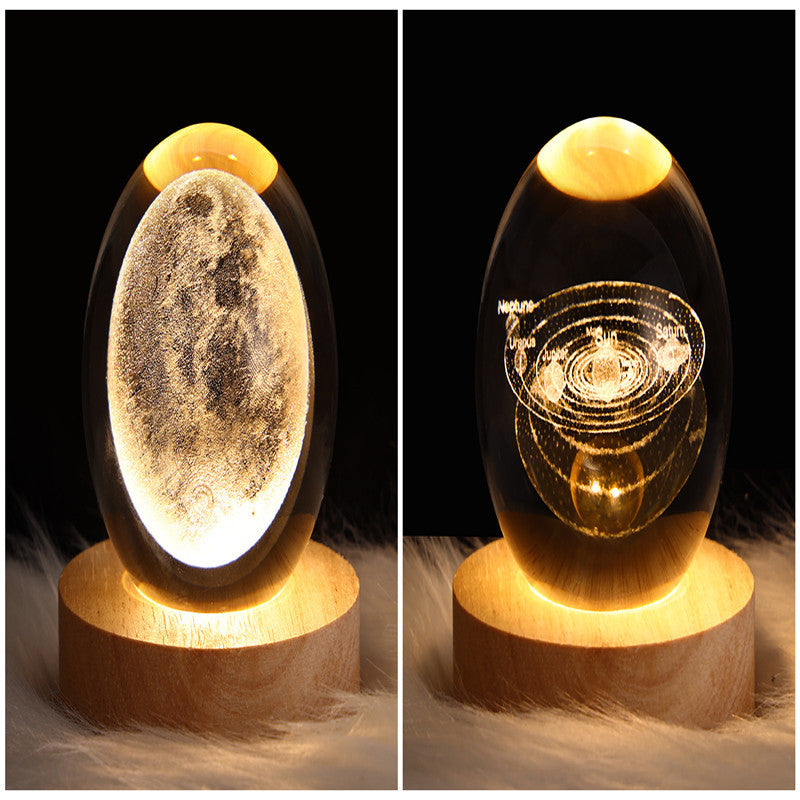 LED Night Light Galaxy Crystal Ball Table Lamp 3D Planet Moon Lamp Bedroom Home Decor For Kids Party Children Birthday Gifts 2fb13d39-d7f6-4fdd-b25e-2aa9300abf2b