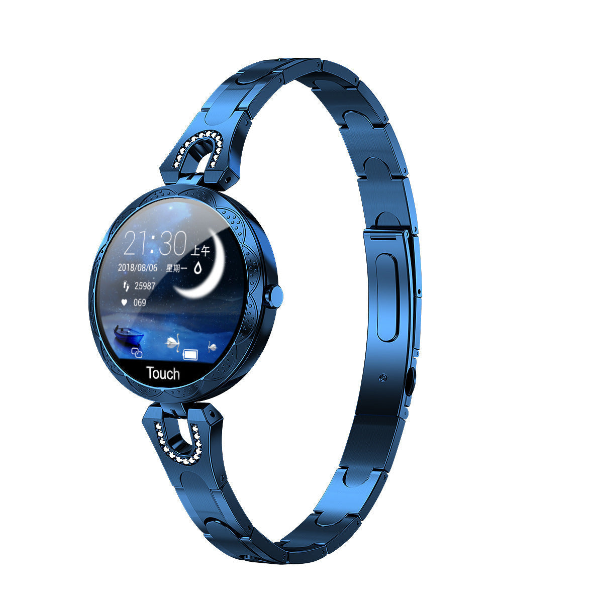 Fashion Women's Smart Watch Waterproof Wearable Device Heart Rate Monitor Sports Smartwatch for Women Ladies - NOMAN STORE LLC