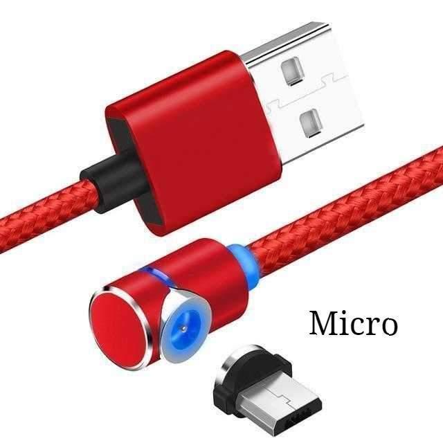Magnetic Cable LED Magnet Charger Cable USB Cable & USB Type-C USB C - NOMAN STORE LLC