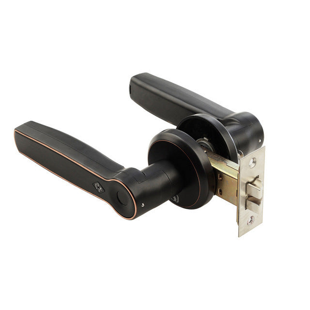 Indoor zinc alloy fingerprint handle lock - NOMAN STORE LLC