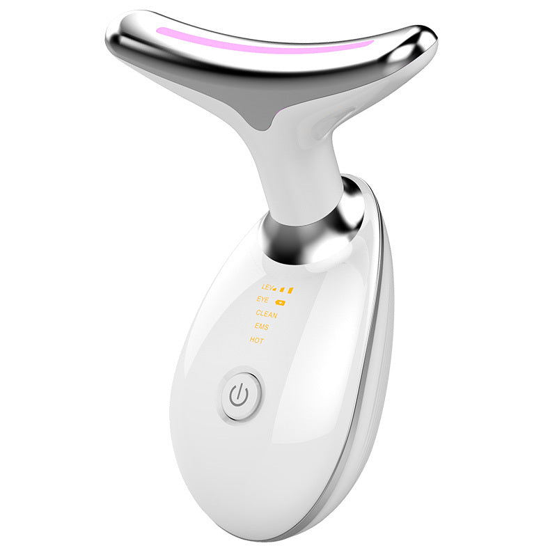 EMS Thermal Neck Lifting And Tighten Massager Electric Microcurrent Wrinkle Remover - NOMAN STORE LLC