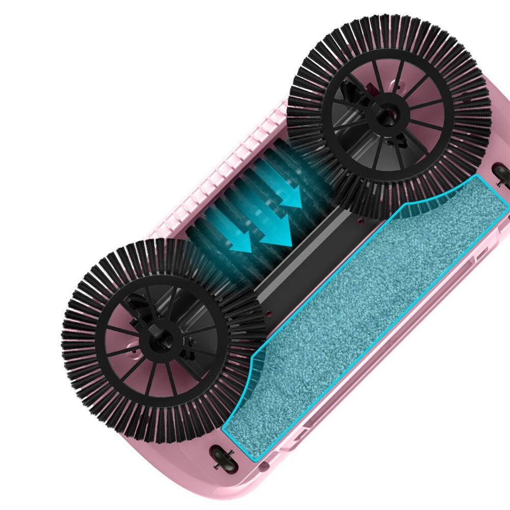 Hand Push Sweeper Household Broom Dustpan Mop Floor All-in-one Machine Gift Mop Sweeper - NOMAN STORE LLC