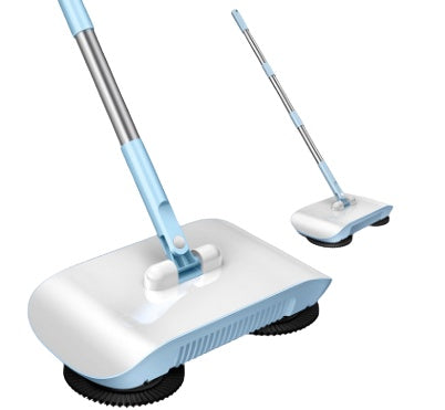 Hand Push Sweeper Household Broom Dustpan Mop Floor All-in-one Machine Gift Mop Sweeper - NOMAN STORE LLC