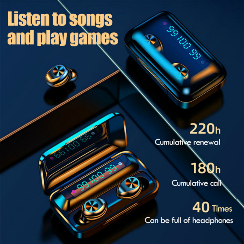 9D stereo in-ear headphones - NOMAN STORE LLC