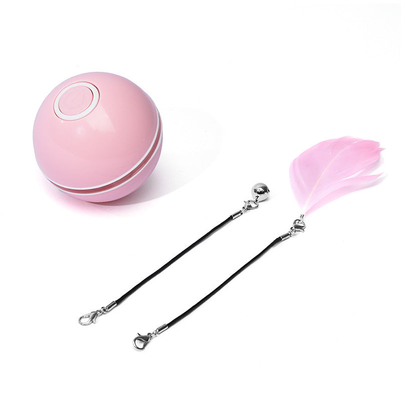 LED Laser Electronic Rolling Pet Funny Cat Toy Ball - NOMAN STORE LLC