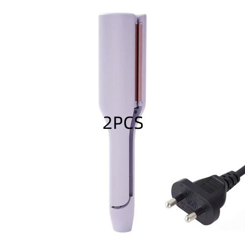 Hair Curling Iron 32mm Deep Wave Hair Curler 4 Temperature Adjustable Fast Heating Crimping Iron Styler Wand For All Hair Style - NOMAN STORE LLC