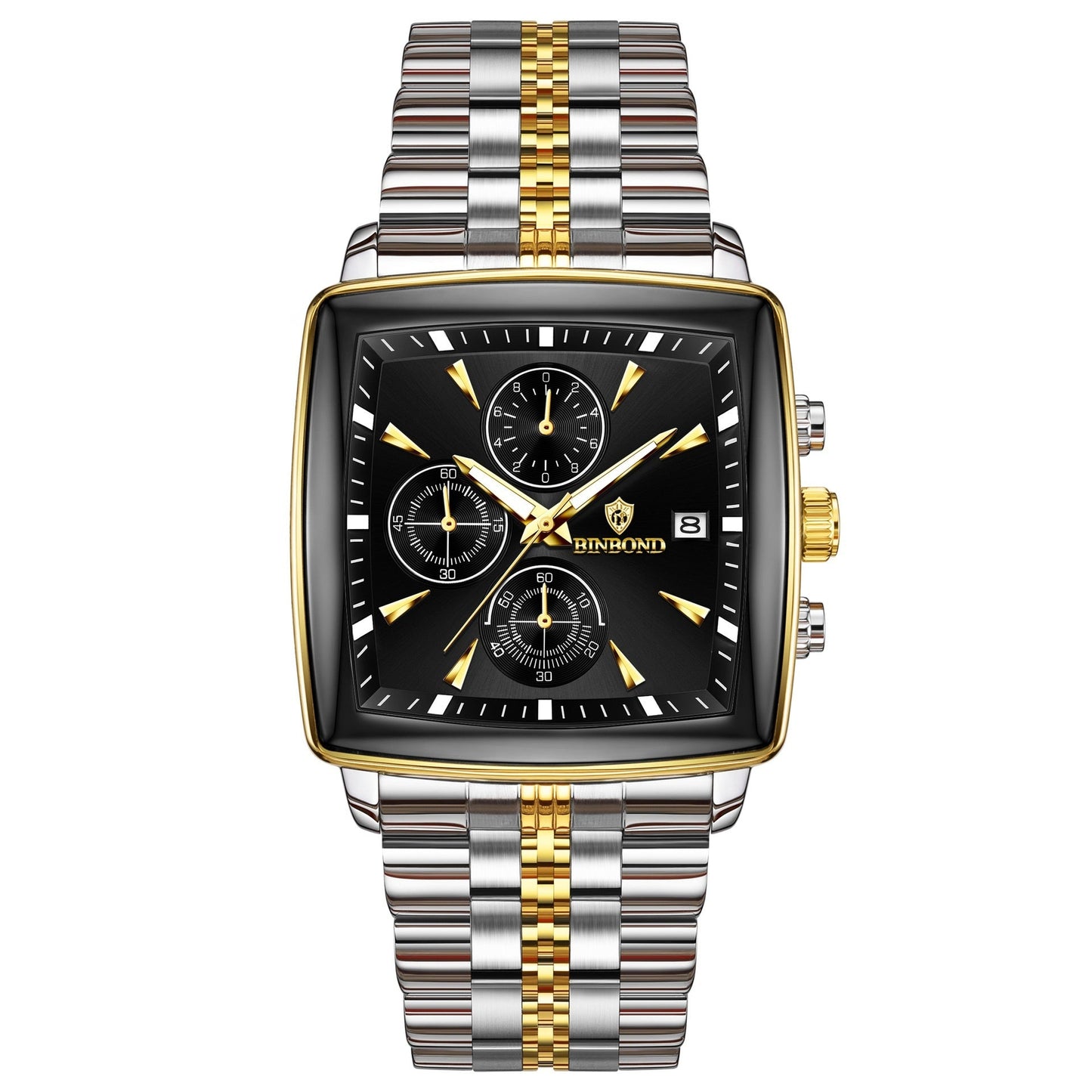 Men's Multi-functional Timing Luminous Waterproof Quartz Watch - NOMAN STORE LLC